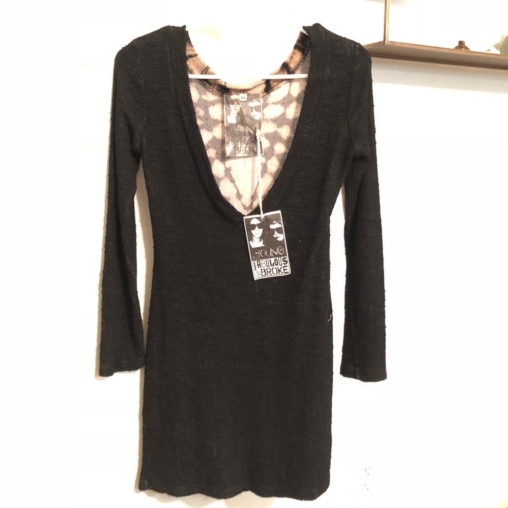 Young Fabulous & Broke Long Sleeve Sweater Dress
